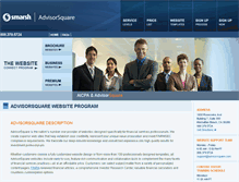 Tablet Screenshot of aicpa.advisorsquare.com